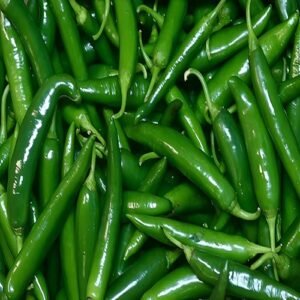 Fresh Green Chillies